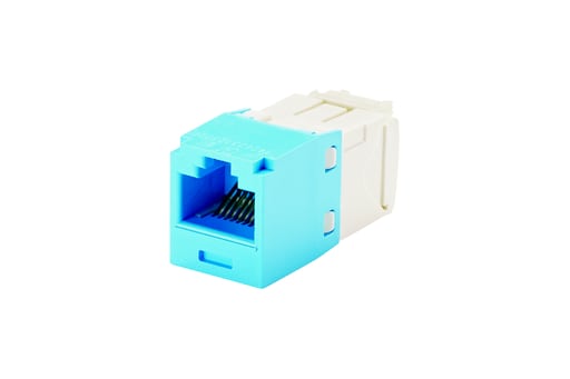 Panduit Corp - PAN CJ6X88TGLB Module,Cat6A,UTP,8P/