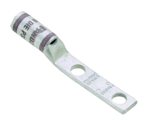 Panduit Corp - PAN LCDN1-14B-E CuLug,2Hole,#1AWG,N