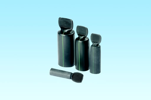 Panduit Corp - Panduit HSECFR1.0-XY 1 Inch 26 mm Expanded I.d. Heat Shrink Thick Adhesive End Cap