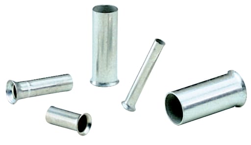 Panduit Corp - Panduit F78-18-M Ferrule, Non-Insulated, 16 AWG (1.5mm), 0.71"(18.0mm) Length