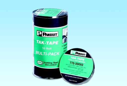 Panduit Corp - Panduit TTS-35RX0 35 Foot x 0.75 Inch Low Profile Hook and Loop Cable Tie Roll