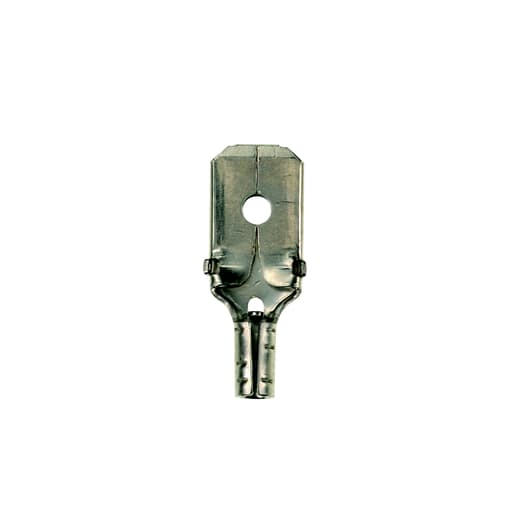 Panduit Corp - Panduit D18-250MB-C Male Disconnect, Non-Insulated, 22 - 18 AWG, .250 x .032 Tab Size, Butted Seam