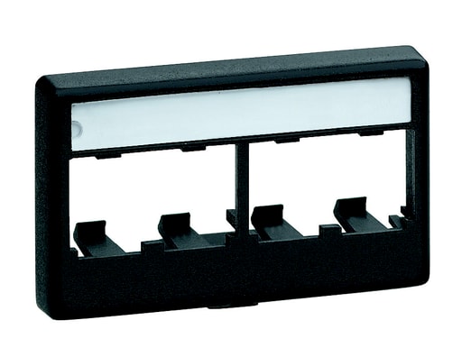 Panduit Corp - PAN CFFPL4EI FurnitureFaceplate,4Pt