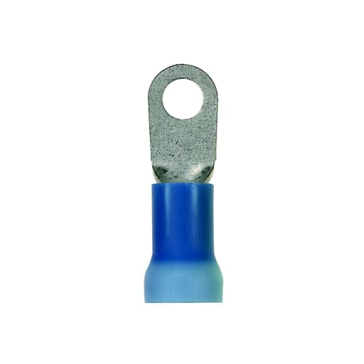 Panduit Corp - Panduit PV6-56RX-X Ring Terminal, Large Wire, Expanded Vinyl Insulation, 6 AWG, 5/16" Stud Size