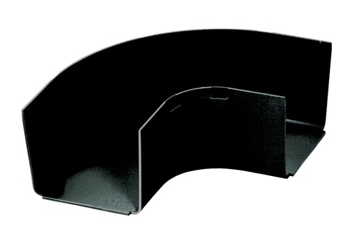 Panduit Corp - Panduit FRRA4X4BL Fitting, Horizontal Right Angle, 4" x 4" (100mm x 100mm), FiberRunner, Black
