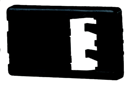 Panduit Corp - Panduit CFFPA2IG Furniture Faceplate, 2 port, Angled Intl Gray