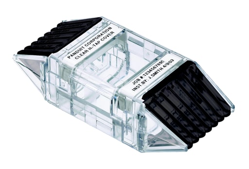 Panduit Corp - Panduit CVR500-1 Black HTAP Cover, Use With CTAP4/0-2, CTAP4/0-2/0, and CTAP4/0-4/0.