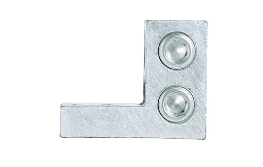 Panduit Corp - Panduit LAM2SSB500-141Y Aluminum Mechanical Lug, 2 Hole, 2 Barrel, 4/0 AWG - 500 kcmil, 1/4" (6.4mm) Stud