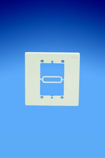 Panduit Corp - Panduit MIWBAIW Box Adapter, In Wall, Off White