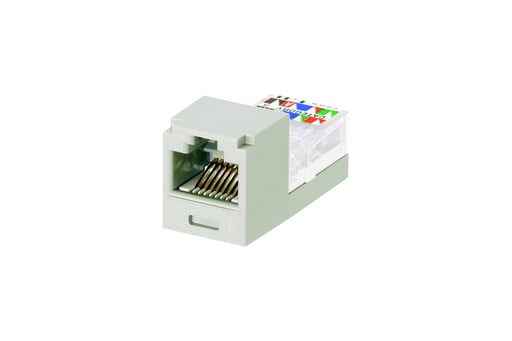Panduit Corp - Panduit CJ66UIGY 6-Position 6-Wire International Gray Category 3 Unshielded Twisted Pair Jack Module
