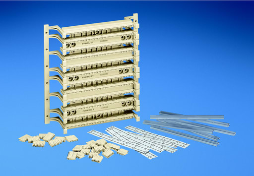 Panduit Corp - Panduit P110KB3005Y Field Terminated. Includes A Base, 5-pair Connector Kit With Five 5-pair Connectors Per Row Of 25 Pairs, Six Label Holders, And Six White Designation Labels.