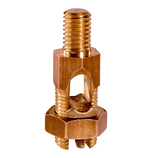 Panduit Corp - Panduit SP1-2L-C Bronze Service Post Connector, #4 STR-#2 STR, male, 1 cable