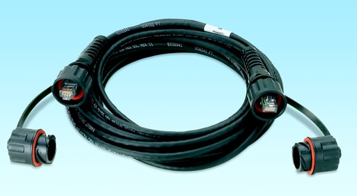 Panduit Corp - Panduit IUTPSP5BL IndustrialNet Cat 6 UTP Patch Cord Stranded with caps, 5ft