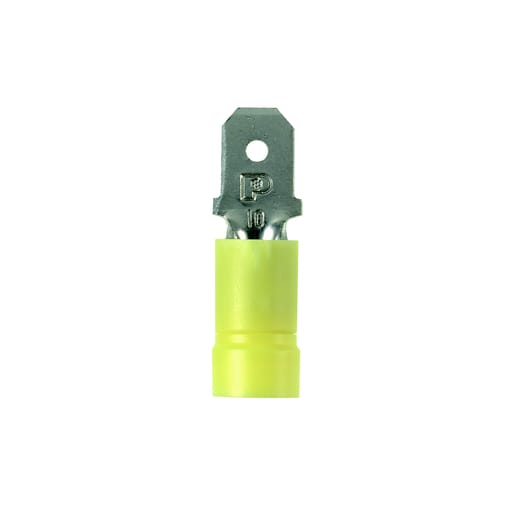 Panduit Corp - Panduit DV10-250M-D 12-10 AWG Vinyl Barrel Insulated Male Disconnect