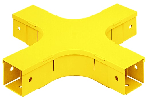 Panduit Corp - PAN FFWC2X2YL Fiber-Duct™ Four Way
