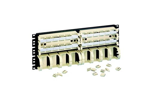 Panduit Corp - PAN GPB484R4WJY 2-96 Pair,Bases w/4