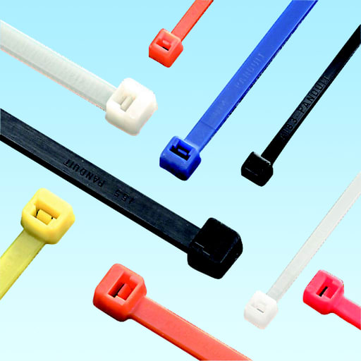 Panduit Corp - Panduit PLT3S-M1 Cable Tie, 11.5"L (292mm) Standard, Nylon, Brown