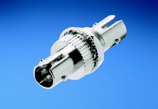 Panduit Corp - Panduit FASSTZ-L ST Singlemode Fiber Optic Adapter With Zirconia Ceramic Sleeve.
