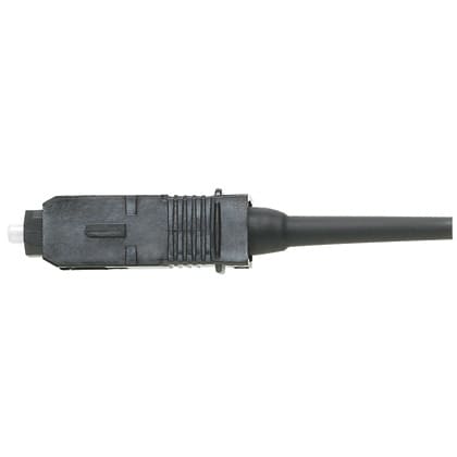 Panduit Corp - Panduit FSCMC6BL SC 62.5/125m Multimode Simplex Connector, Black Boot
