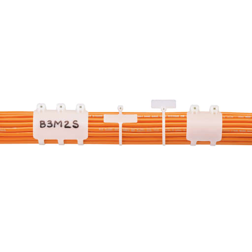 Panduit Corp - Panduit BM2S-D0 Marker Tie Wrap, 8L, Standard, Black, PK500