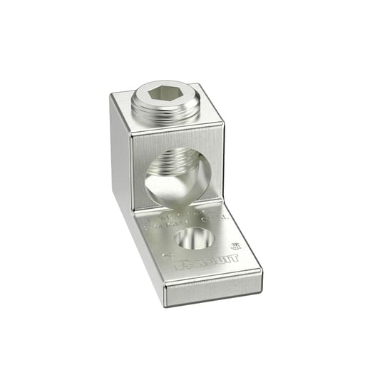 Panduit Corp - Panduit LAMA2/0-14-QY 1-Hole 1 Barrel Aluminum Mechanical Lug