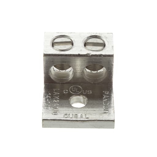 Panduit Corp - Panduit LAM2A1/0-14-6Y 1-Hole 2 Barrel Aluminum Mechanical Lug