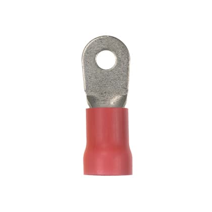Panduit Corp - Panduit PV2-12R-XY Ring Terminal, Vinyl, 2AWG, 1/2"Stud, PK10