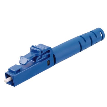 Panduit Corp - Panduit FLCSS3.0BU Field Polish LC Connector, Simplex, 9m Singlemode, 3.0mm Blackue Boot
