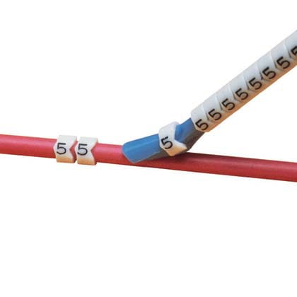 Panduit Corp - Panduit PCA18-0-9 Non-Adh,Clip-On WM,OD .19"-.23",0-9 Leg