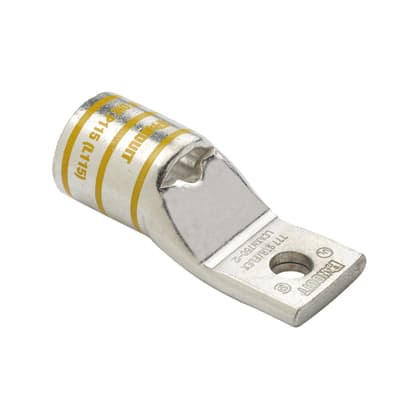 Panduit Corp - Panduit LCAXN4/0-12-X Pan-Lug™ Copper 1 Hole Straight Tongue Compression Lug
