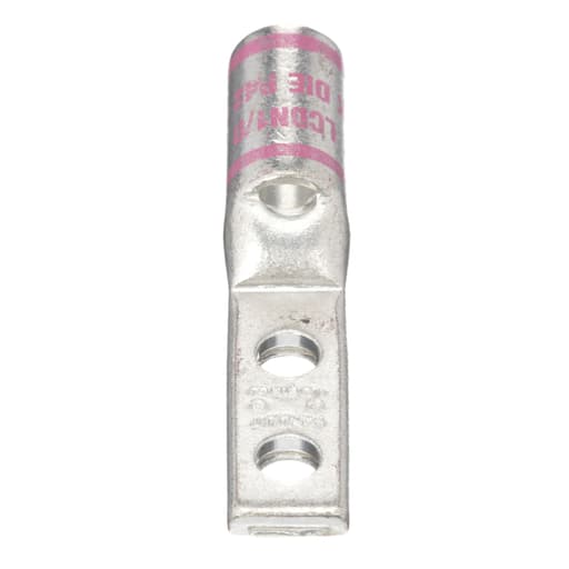Panduit Corp - Panduit LCDN1/0-14A-X Pan-Lug™ Copper 2 Hole Straight Tongue Compression Lug