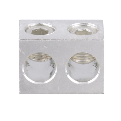 Panduit Corp - Panduit LAM2A250-38-6Y 1-Hole 2 Barrel Aluminum Mechanical Lug
