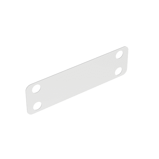 Panduit Corp - Panduit MP150-C Marker Plate, 1.50" x 0.75" (38.1mm x 19.1mm), WH