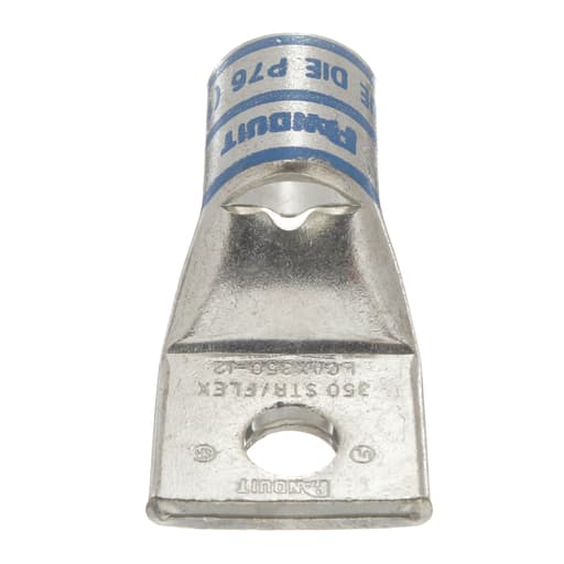 Panduit Corp - Panduit LCAX350-12-6 1-Hole 350 MCM Copper Compression Lug