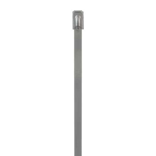 Panduit Corp - Panduit MLT2.7S-CP MLT Tie, 304 SS, Standard, 10.2" (259mm), .010" (.25mm) thk
