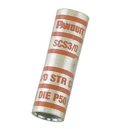 Panduit Corp - Panduit SCS500-6 Standard Barrel Copper Compression Butt Splice