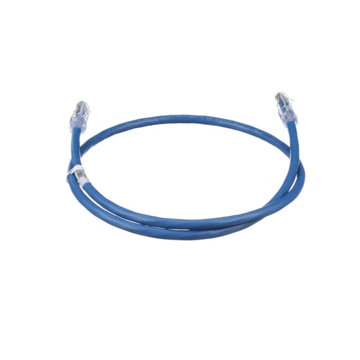 Panduit Corp - Panduit UTP6AX1VL Patch cord, 24 AWG, Cat. 6A, RJ45, 1 ft., Violet