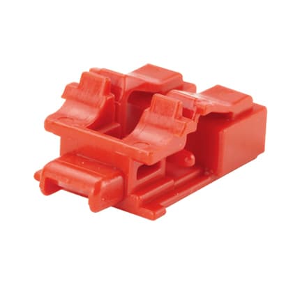Panduit Corp - Panduit PSL-LCAB-C Standard LC DUPLEX ADAPTER BLOCKOUT DEVICE, 100 devices (Red) and 5 tools (Black)