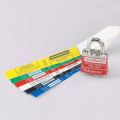 Panduit Corp - PAN PSL-PL1WHTY SELF-LAM PADLOCK LA