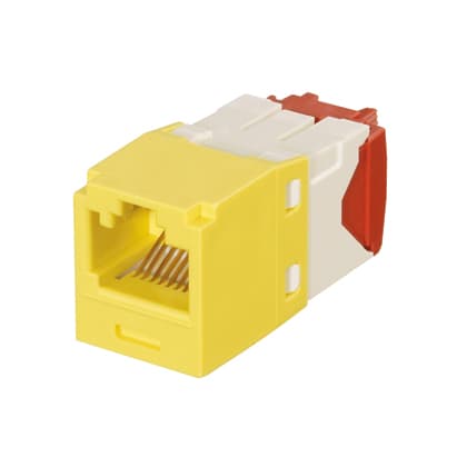 Panduit Corp - PAN CJK5E88TGYL KeyedModule,Cat5e,U