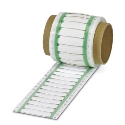 Phoenix Blocks - Phoenix Contact 0800376 30 x 10 mm White Polyolefine Slide-On Mount Roll Shrink Sleeve