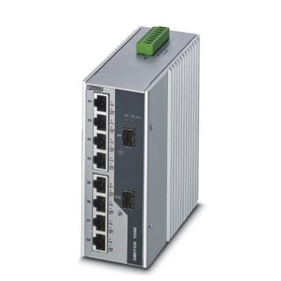 Phoenix Blocks - PHNX 1026929 INDUSTRIAL ETHERNET SWITCH - FL SWITCH 1000T-8POE-GT-2SFP DISCONTINUED