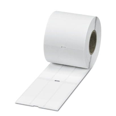 Phoenix Blocks - Phoenix Contact 0800078 95.25 x 25.4 mm White PVC Adhesive Mount Roll Cable Marker Label