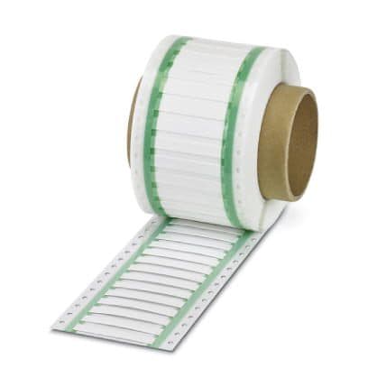Phoenix Blocks - Phoenix Contact 0800385 60 x 9 mm White Polyolefine Slide-On Mount Roll Shrink Sleeve