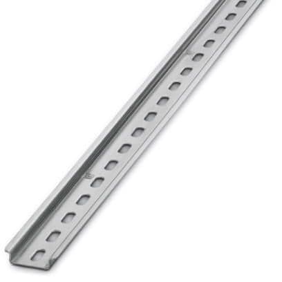Phoenix Blocks - Phoenix Contact 0814681 2000 x 35 x 7.5 mm Aluminum Perforated Din Rail