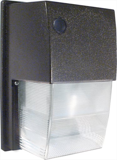 Rab Electric Mfg - RAB WPTS50 50 W 120 Volt 5-3/4 x 6-7/8 x 11 Inch Bronze HID Wall Pack