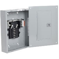 Square-D / Schneider - Square D QO11224L125GC 120/240 VAC 125 Amp 1-Phase 3-Wire 24-Circuit NEMA 1 Convertible Main Lug Load Center