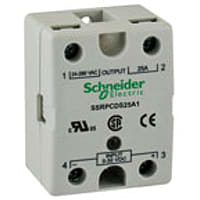 Square-D / Schneider - SQD SSRPCDM25D5 SOLID STATE RELAY PANEL MOUNT 100VDC 25A