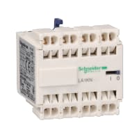 Square-D / Schneider - SQD LA1KN043 CONTACTOR+RELAY ADDER DECK 600VAC 10A