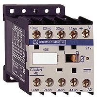 Square-D / Schneider - Square D CA4KN22JW3 12 VDC 10 Amp 18 W 4-Pole 2NO 2NC IEC Control Relay